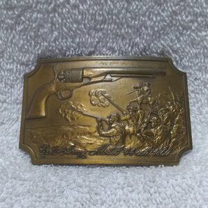 Colt 44 Cal Model 1860 Army Belt Buckle Second Edition Great Vintage Condition